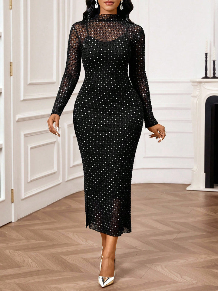 Rochie maxi SHEIN, mix culori
