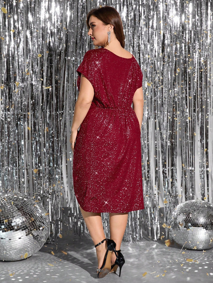 Rochie mini SHEIN, vișiniu