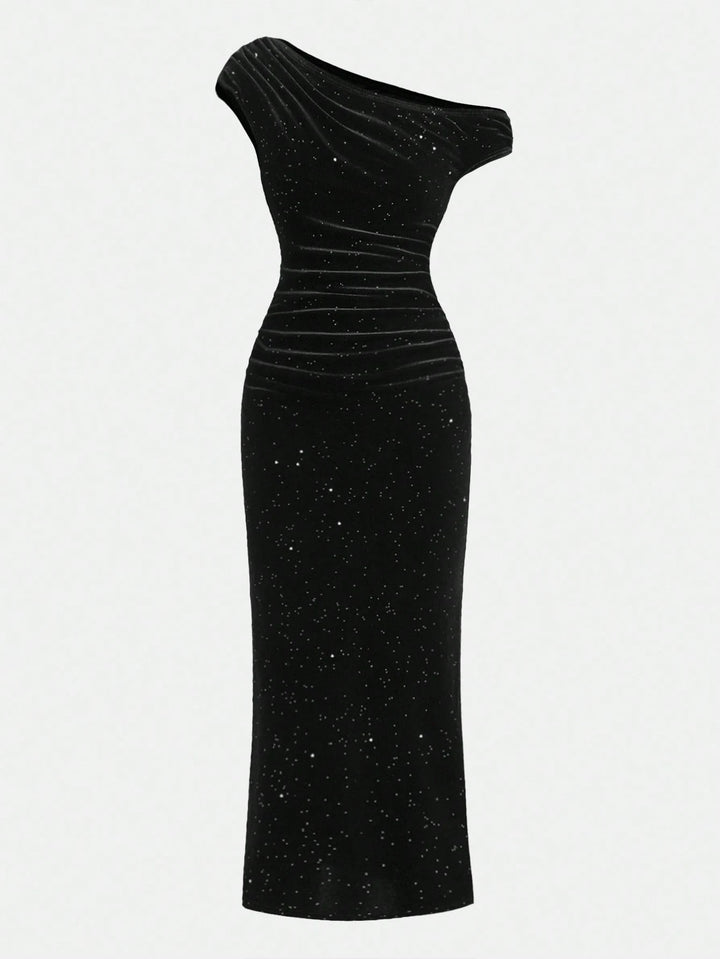 Rochie maxi SHEIN, negru