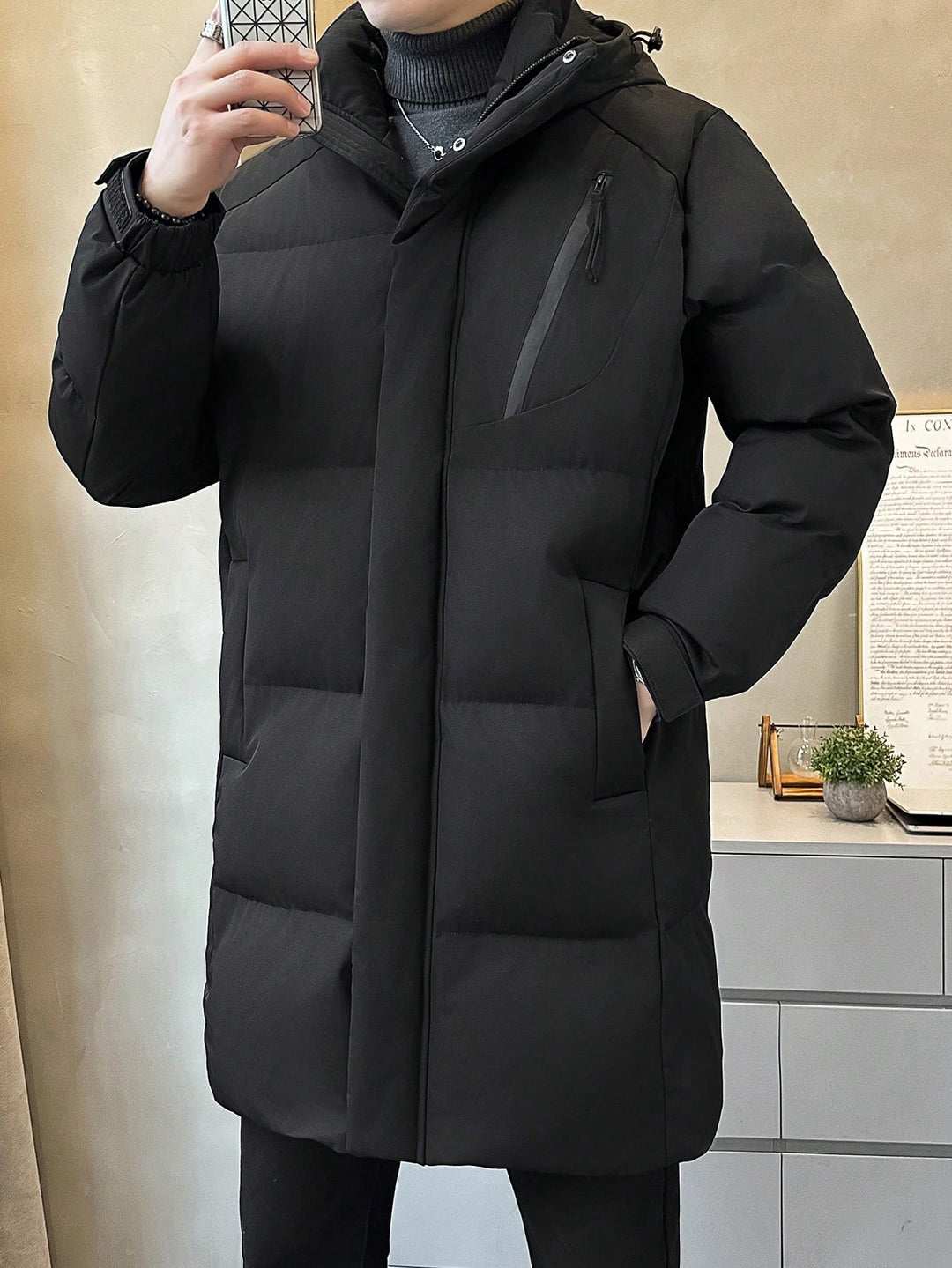 Palton SHEIN, negru