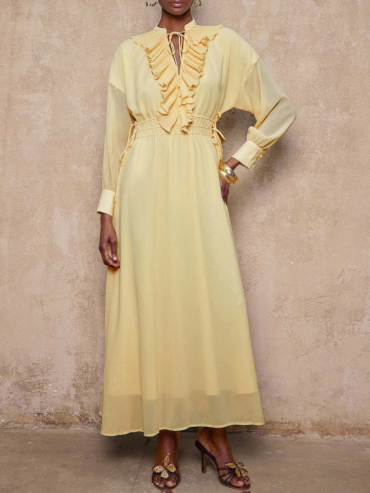 Rochie maxi SHEIN, galben