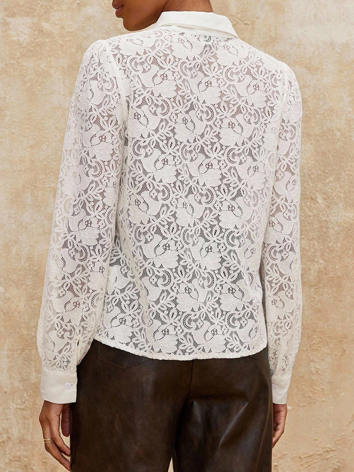 Bluza eleganta SHEIN, portocaliu