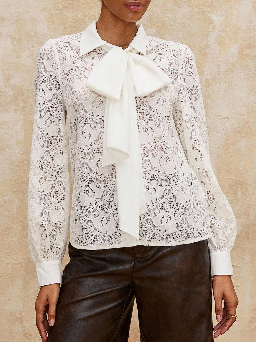 Bluza eleganta SHEIN, portocaliu