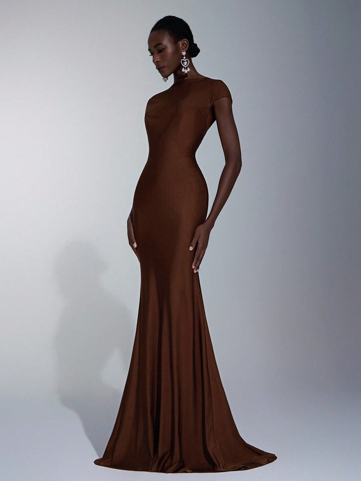 Rochie SHEIN, maro