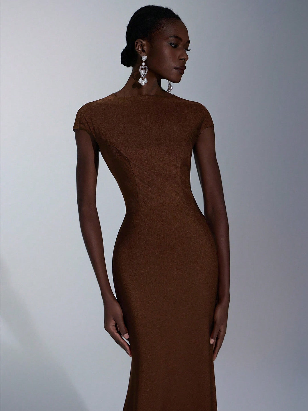 Rochie SHEIN, maro