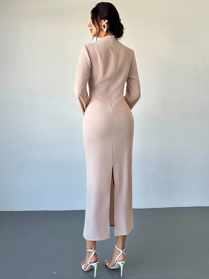Rochie maxi SHEIN, portocaliu