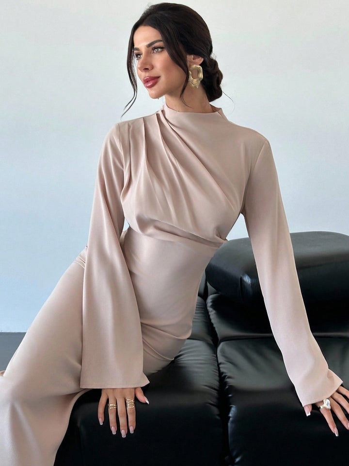 Rochie maxi SHEIN, portocaliu