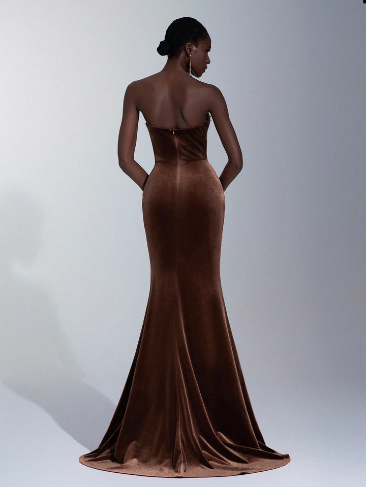 Rochie SHEIN, maro