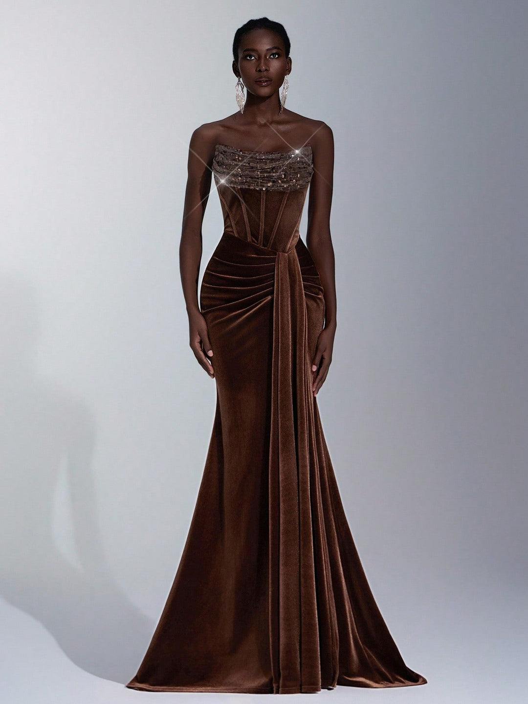 Rochie SHEIN, maro
