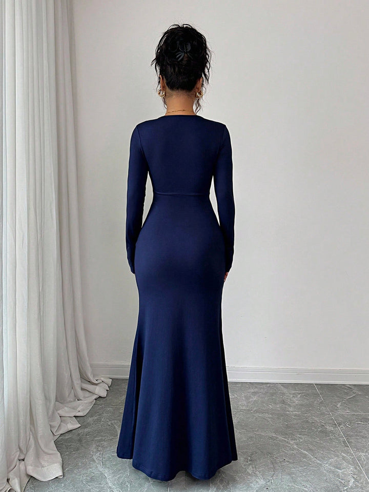 Rochie maxi SHEIN, albastru