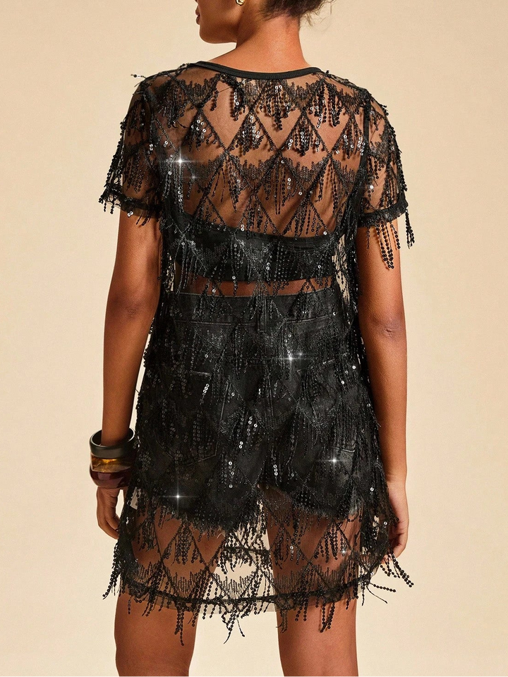 Rochie mini SHEIN, negru