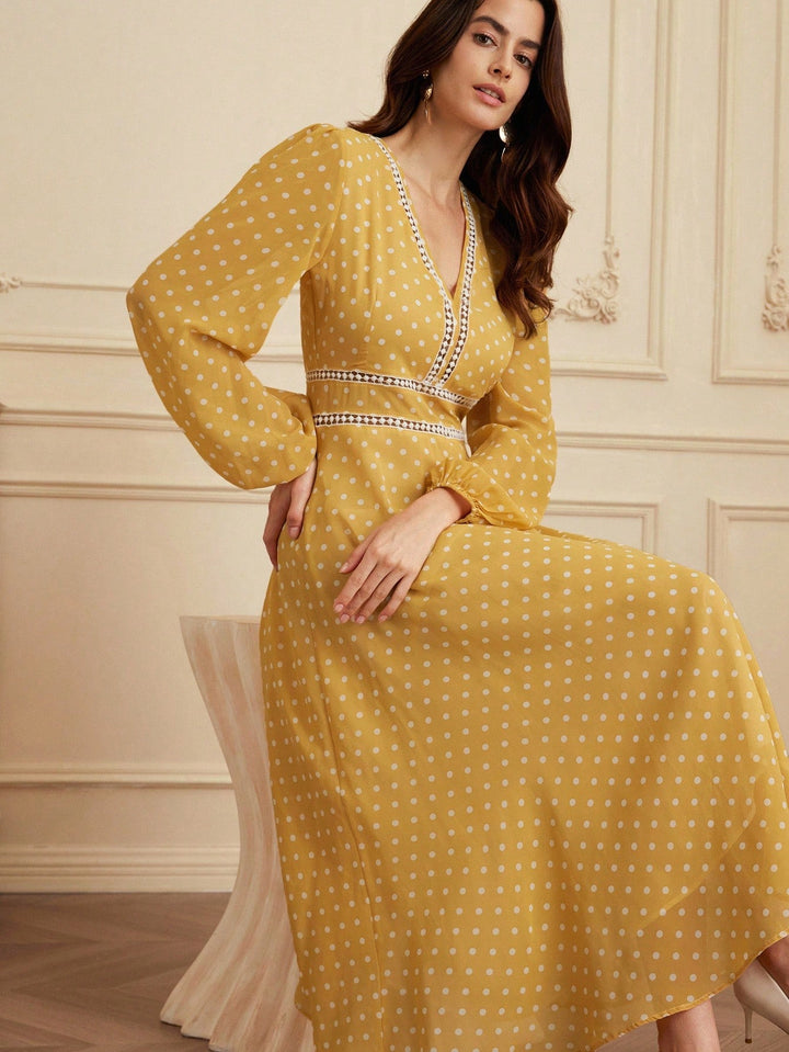 Rochie maxi SHEIN, galben