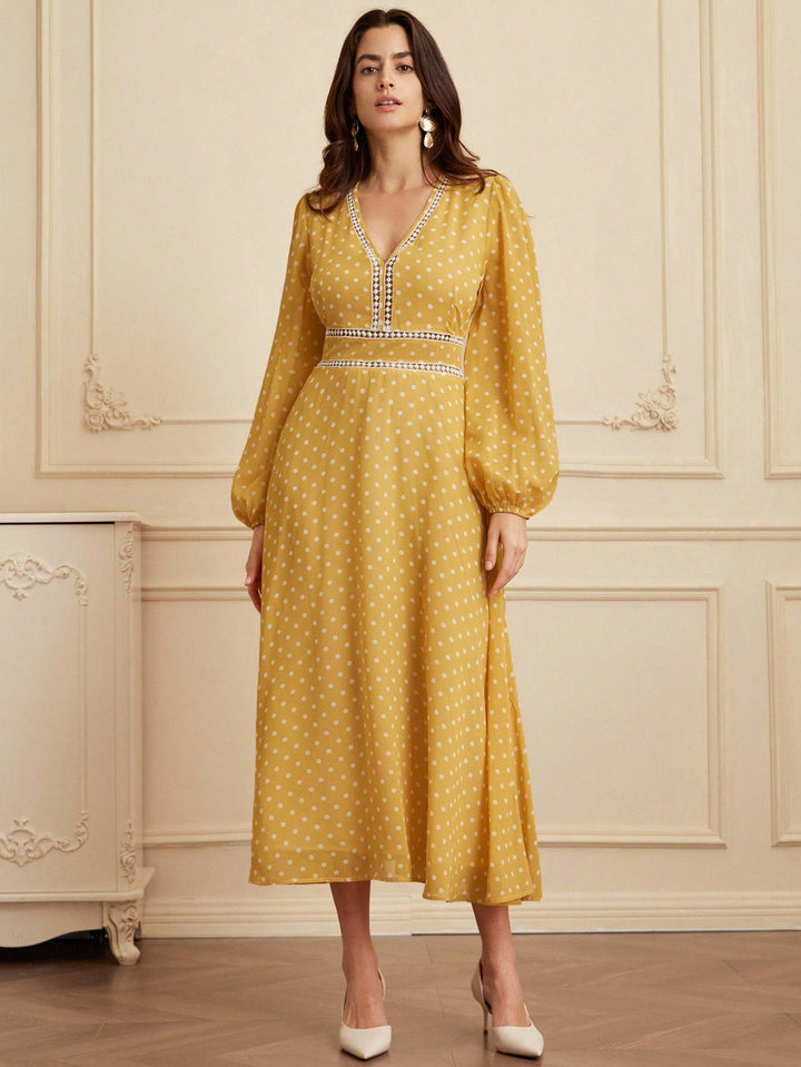 Rochie maxi SHEIN, galben