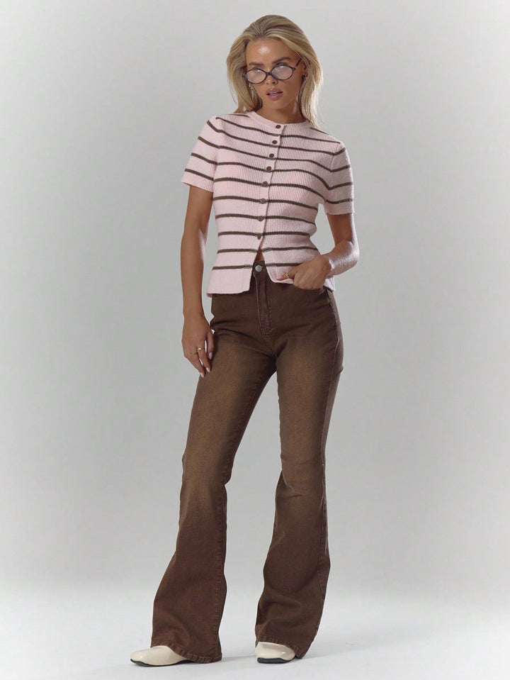 Jeans SHEIN, maro