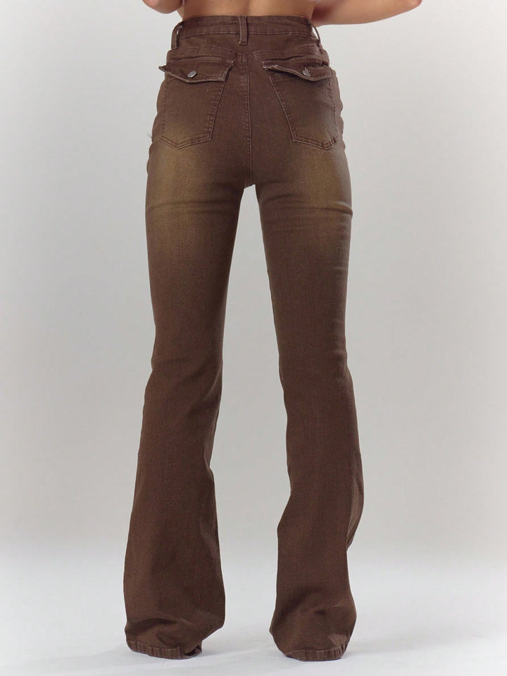 Jeans SHEIN, maro
