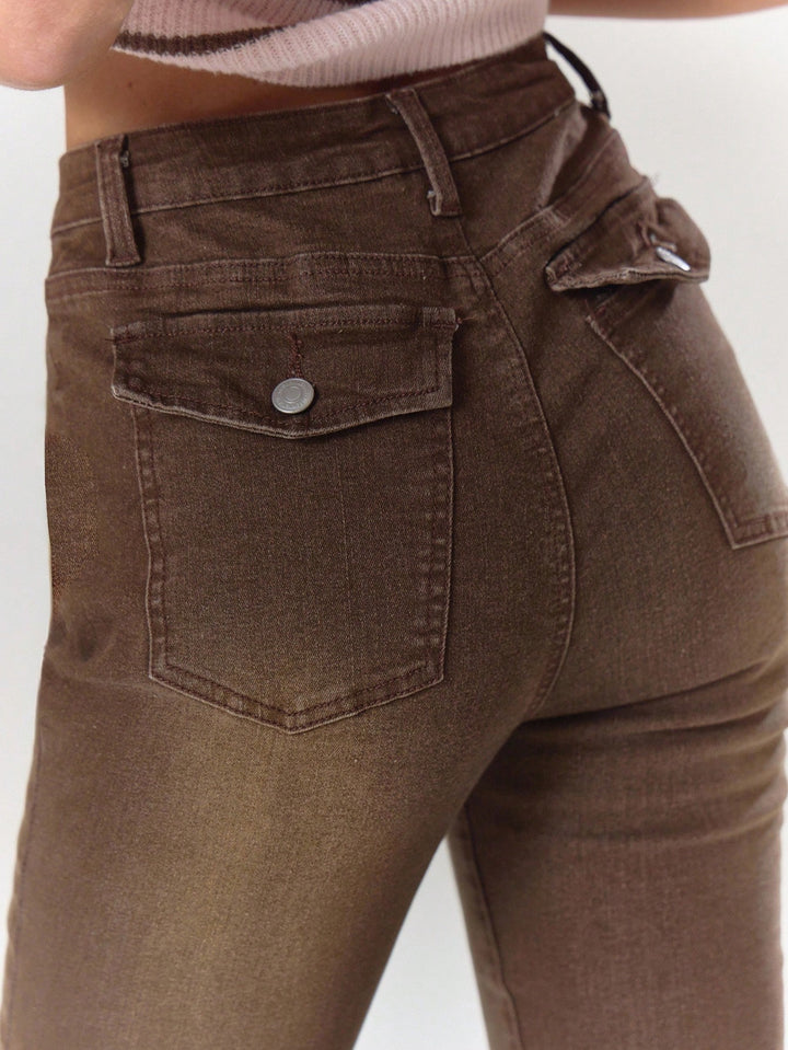 Jeans SHEIN, maro