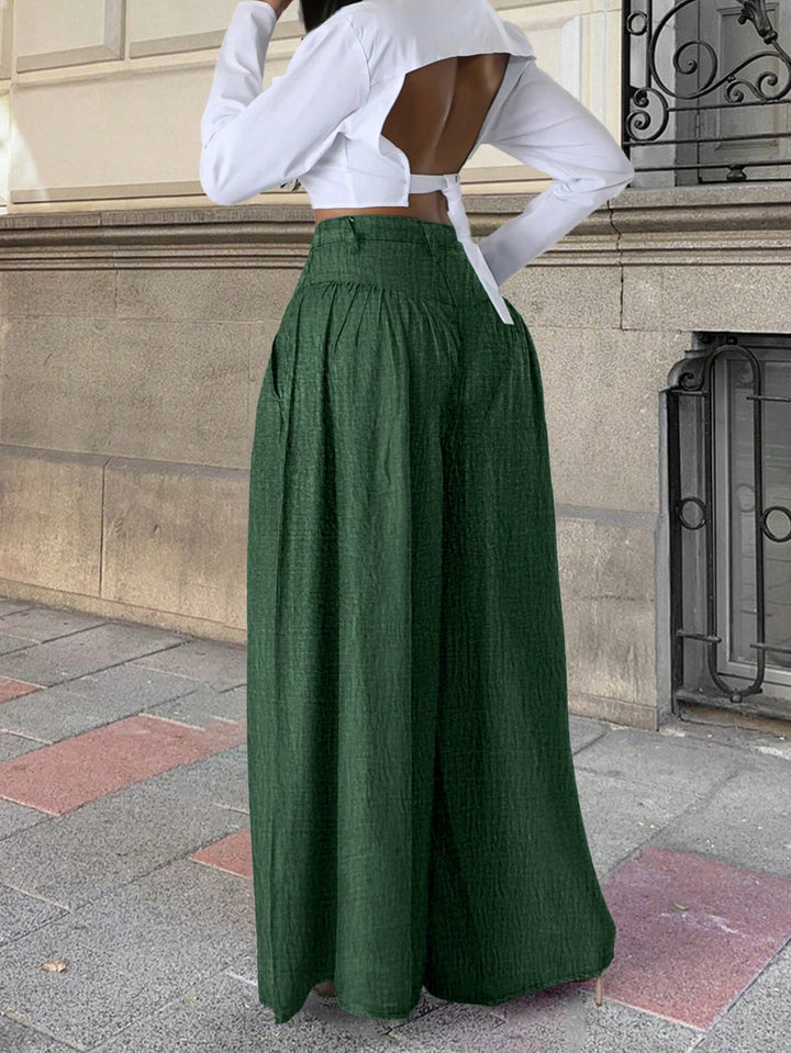 Pantaloni SHEIN, verde