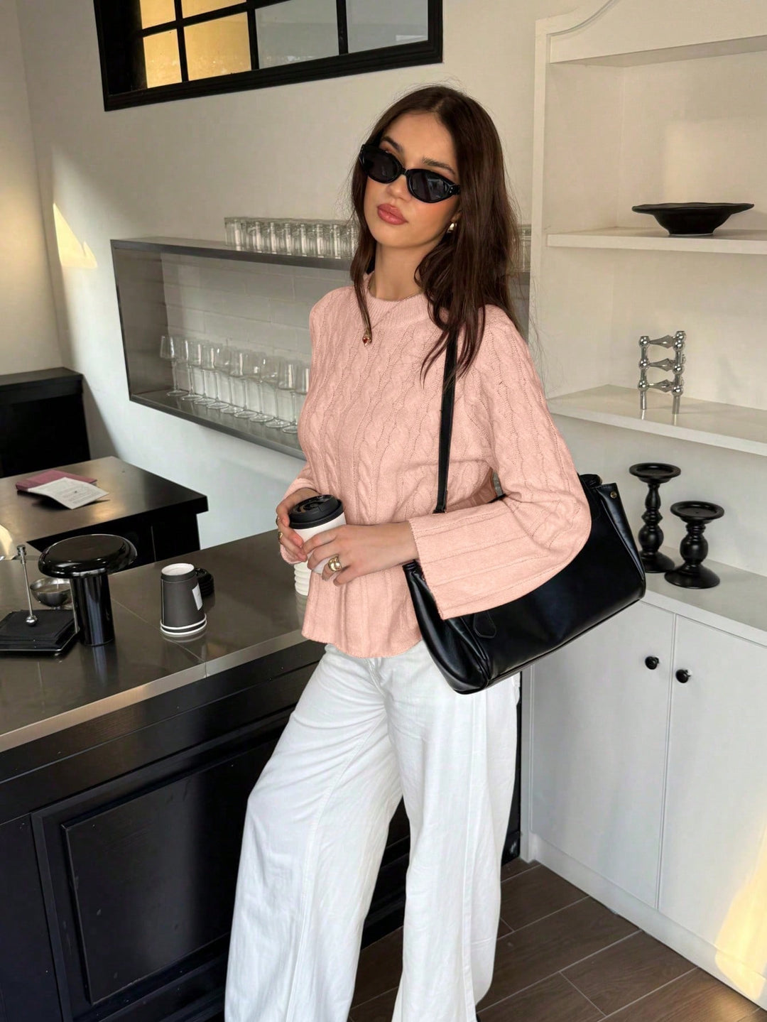 Pulover SHEIN, galben