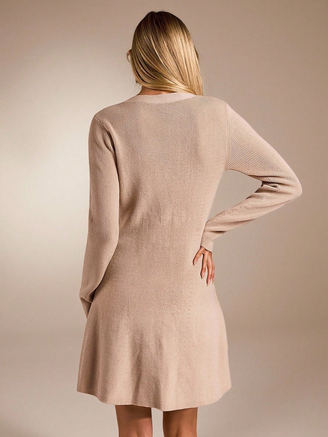 Rochie mini SHEIN, bej