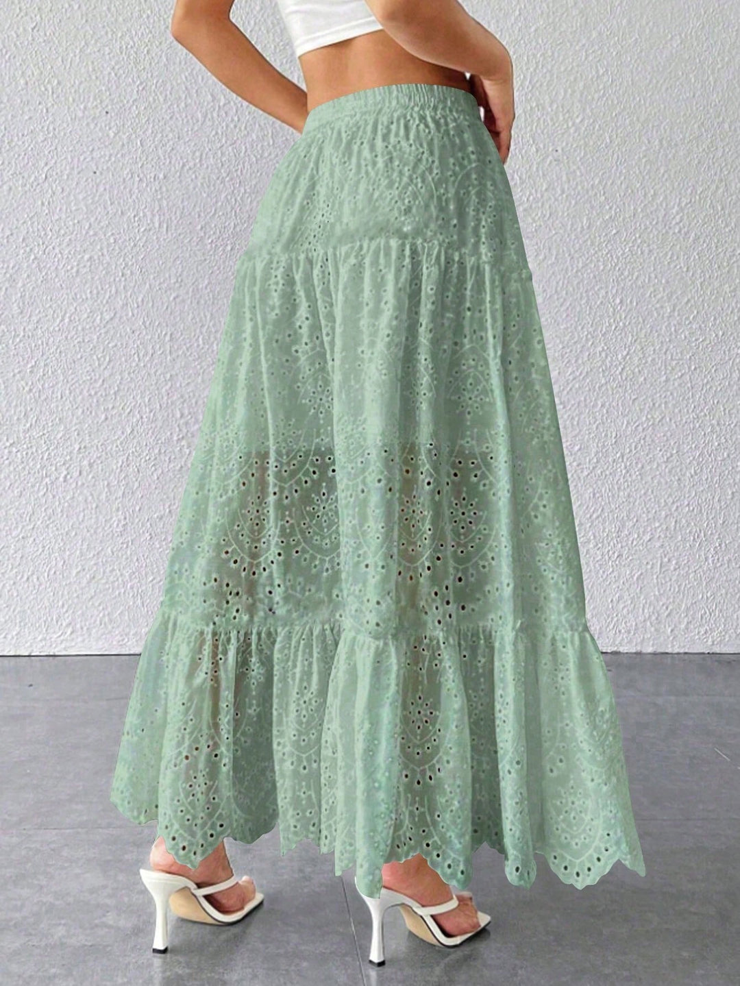 Fustă SHEIN, verde