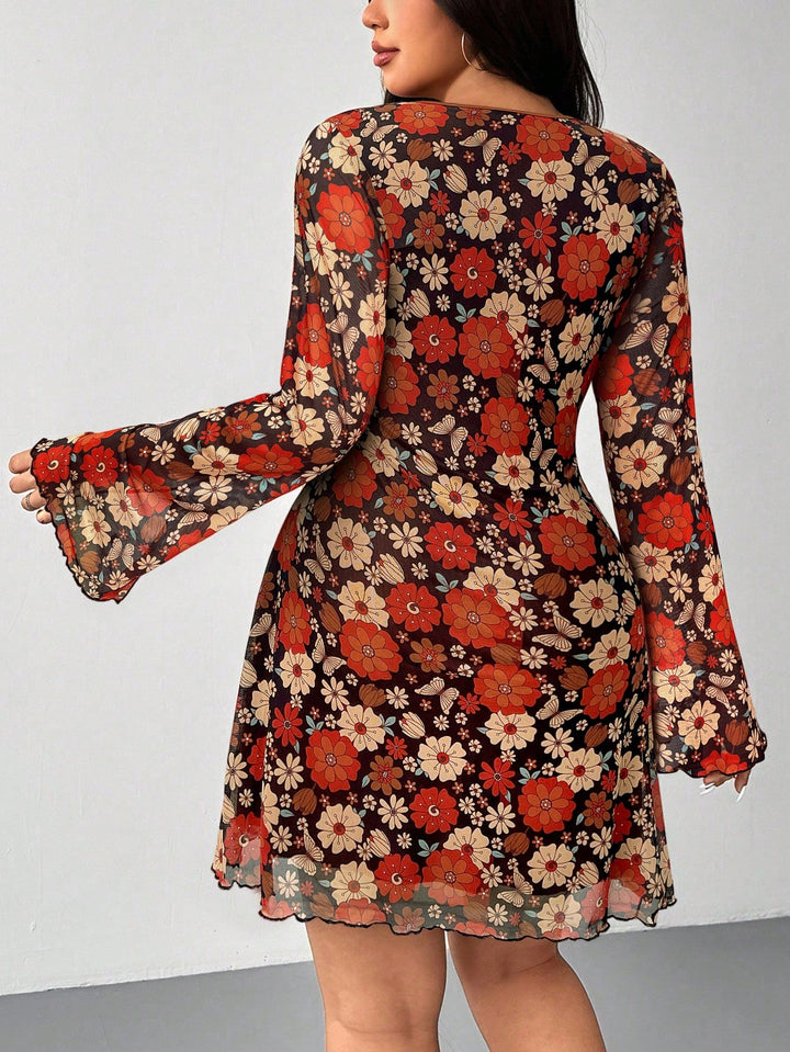 Rochie mini SHEIN, mix culori