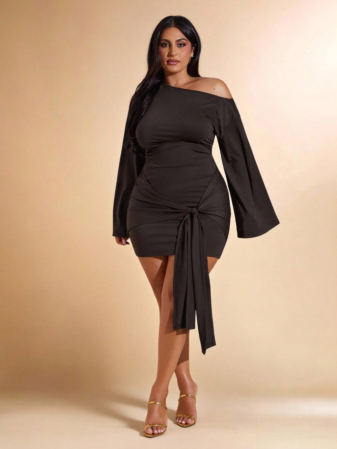 Rochie SHEIN, maro