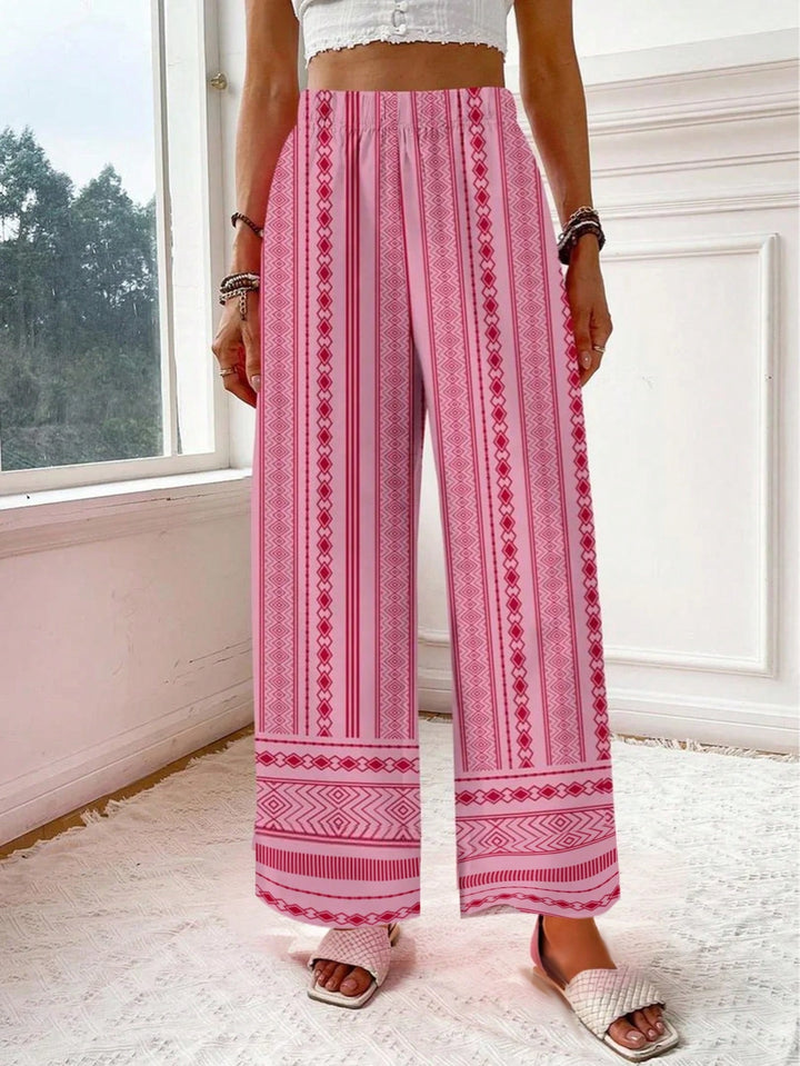 Pantaloni SHEIN, roz