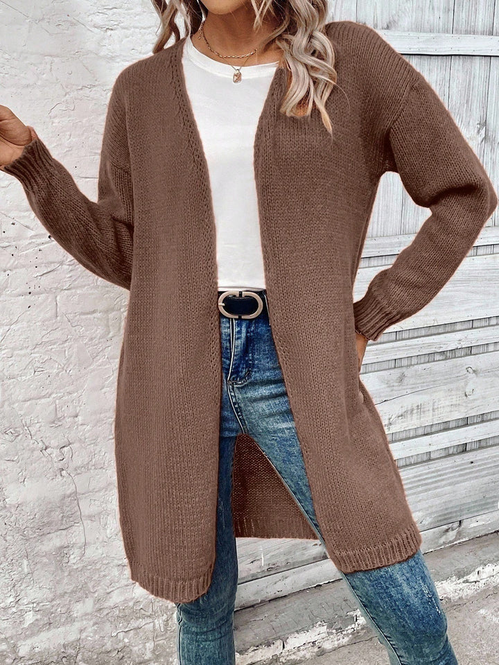 Cardigan SHEIN, maro