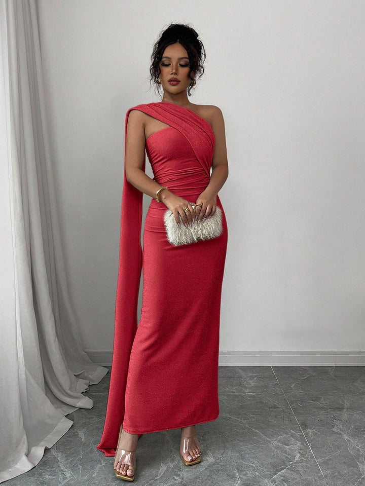 Rochie maxi SHEIN, roșu