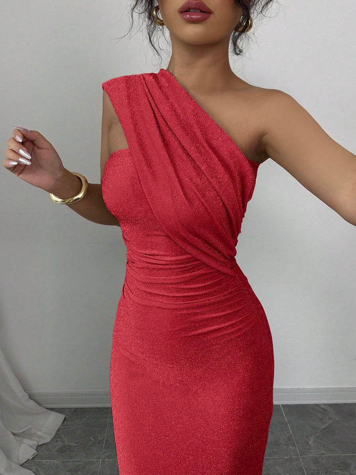 Rochie maxi SHEIN, roșu