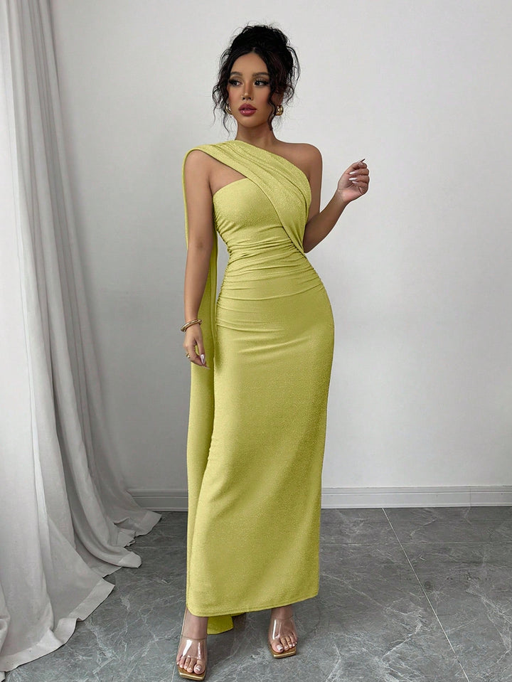 Rochie maxi SHEIN, galben