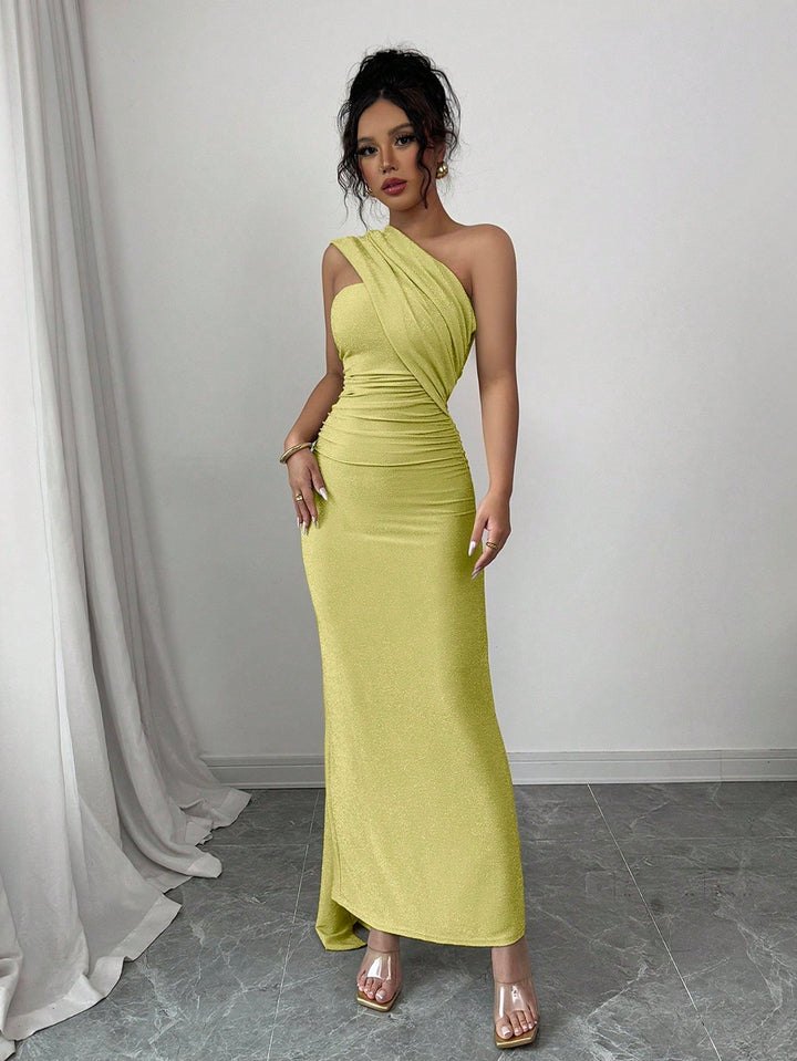 Rochie maxi SHEIN, galben