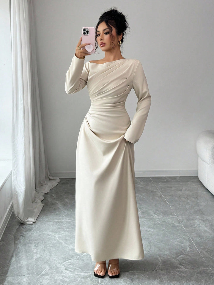 Rochie maxi SHEIN, portocaliu