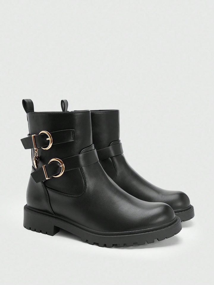 SHEIN csizma, fekete