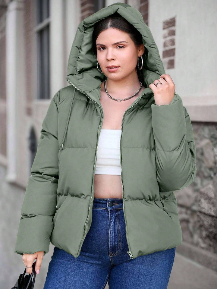 Palton SHEIN, verde
