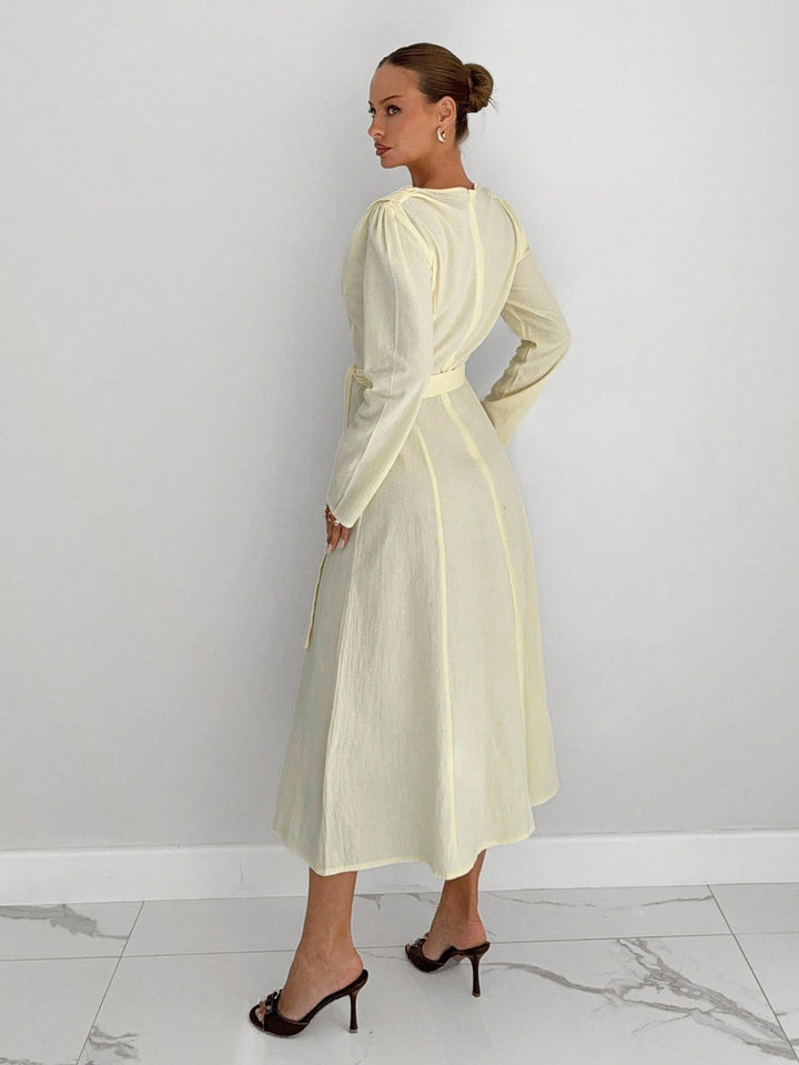 Rochie midi SHEIN, portocaliu