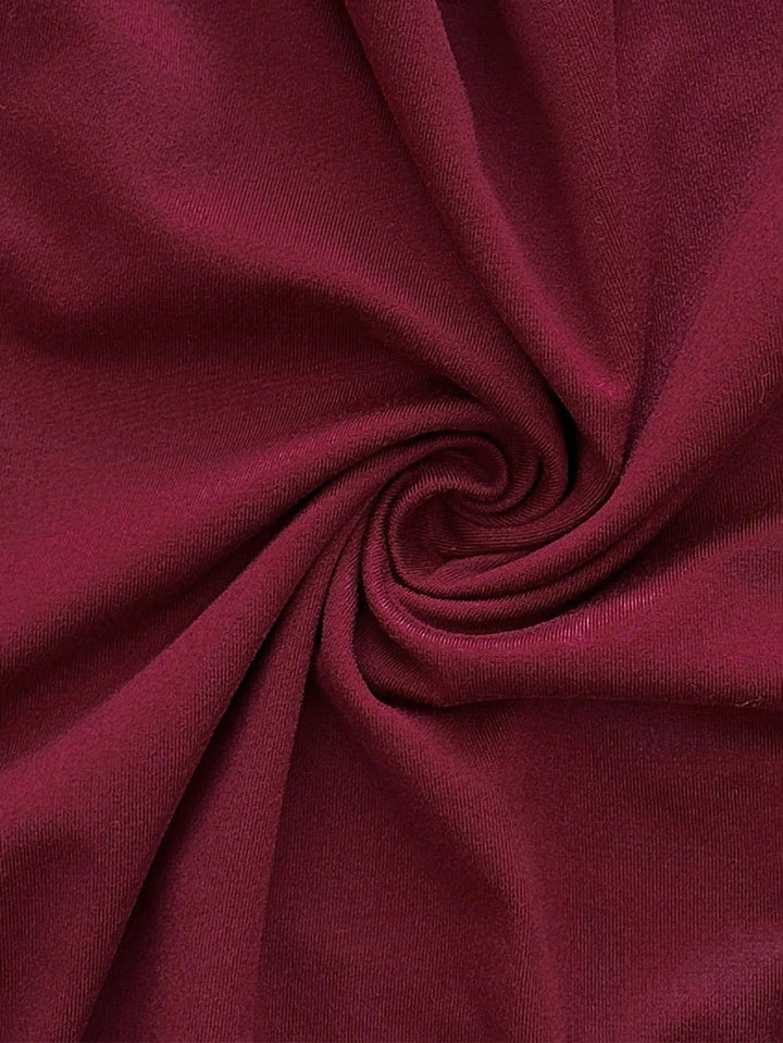 Shein blúz, bordó