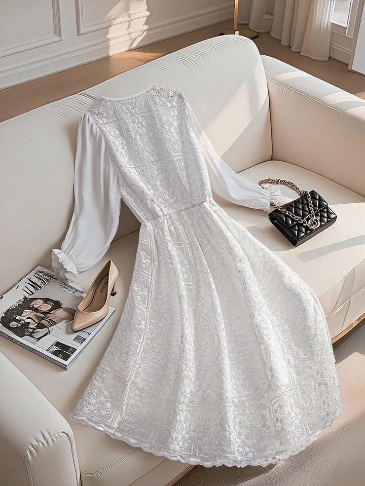 Rochie SHEIN, alb