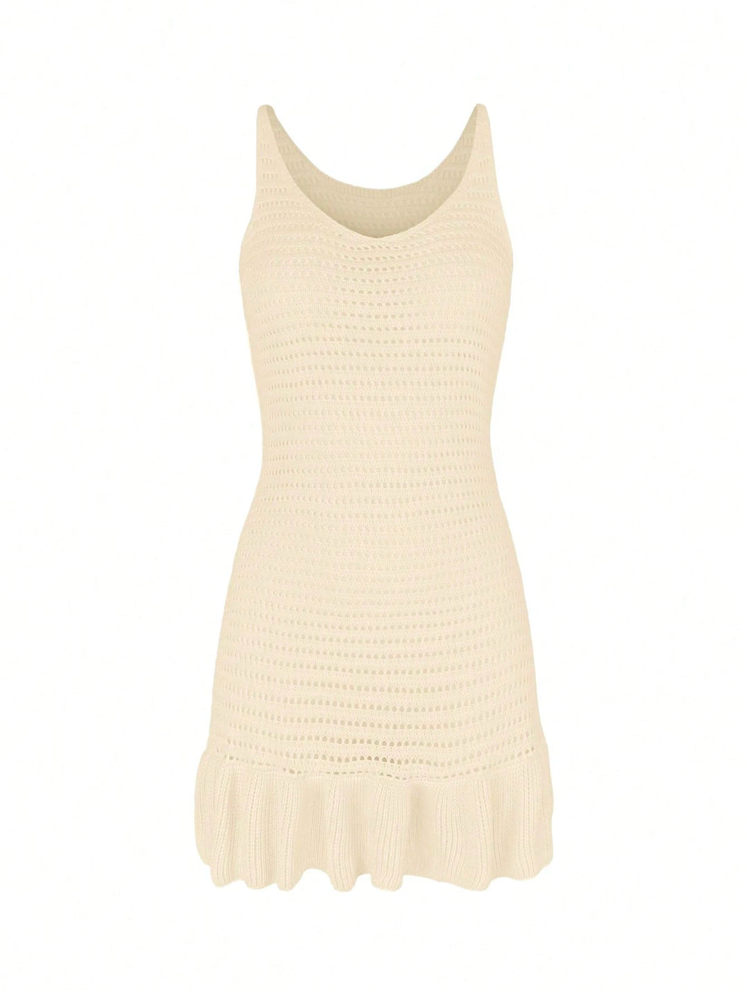 Rochie de plajă SHEIN, crem