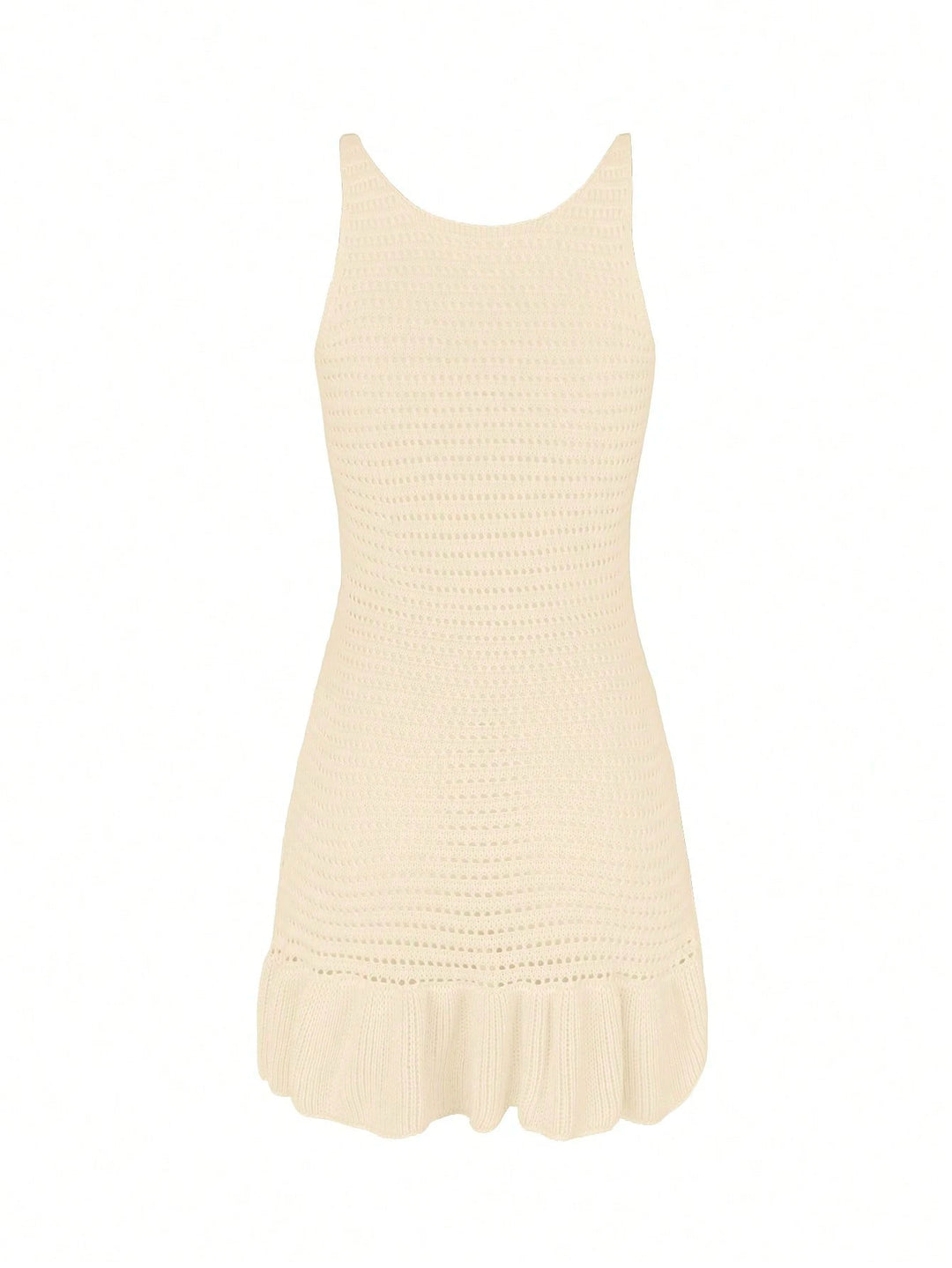 Rochie de plajă SHEIN, crem