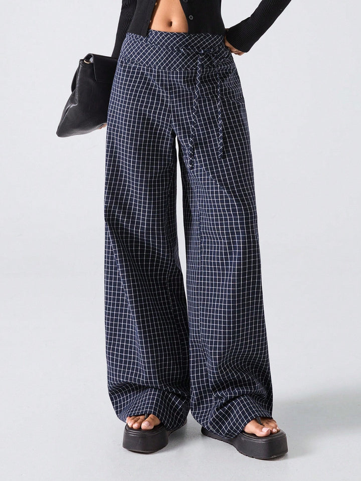 Pantaloni SHEIN, albastru