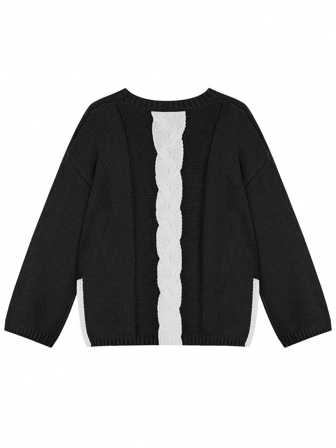 Pulover SHEIN, negru