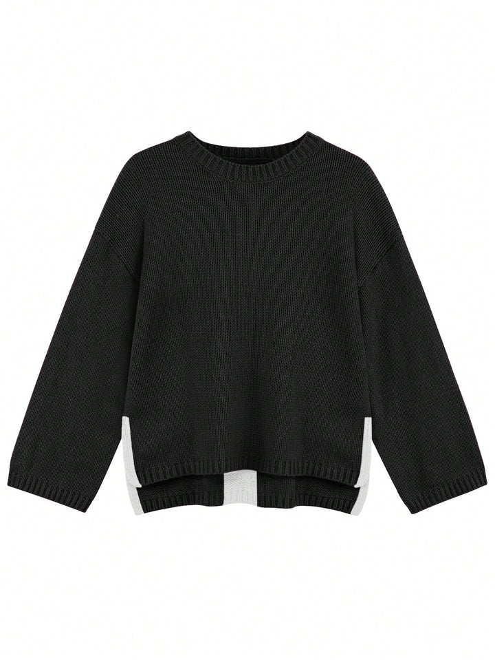 Pulover SHEIN, negru