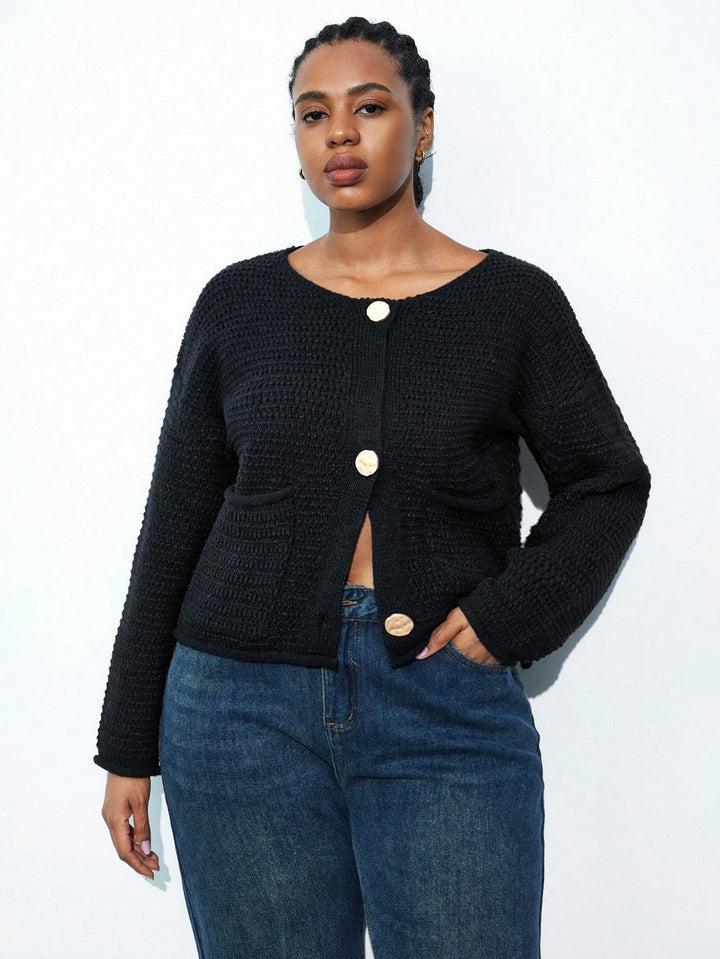 Cardigan SHEIN, negru