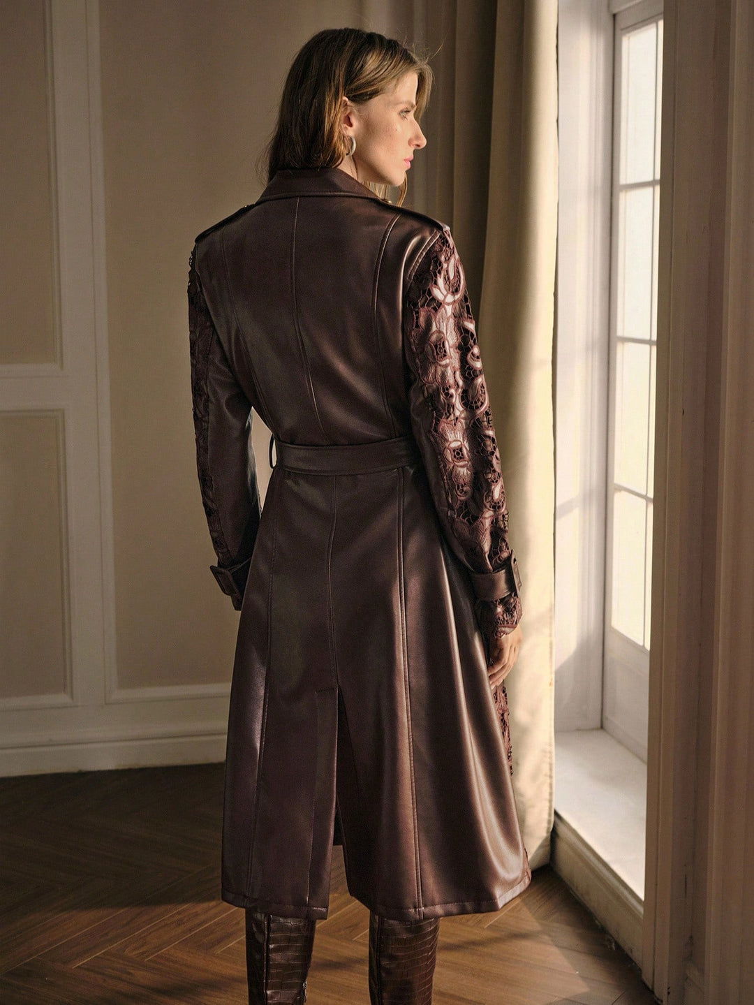 Trench SHEIN, maro