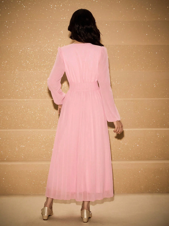 Rochie maxi Shein, roz
