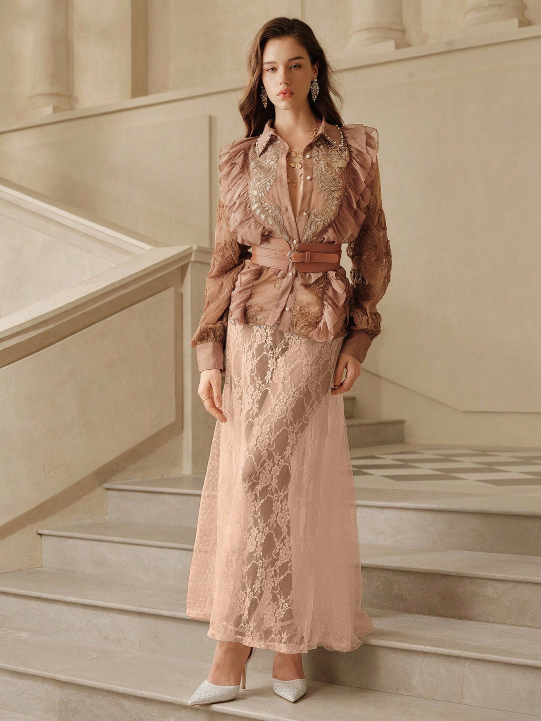 Bluza SHEIN, maro