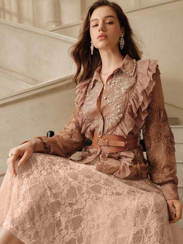 Bluza SHEIN, maro