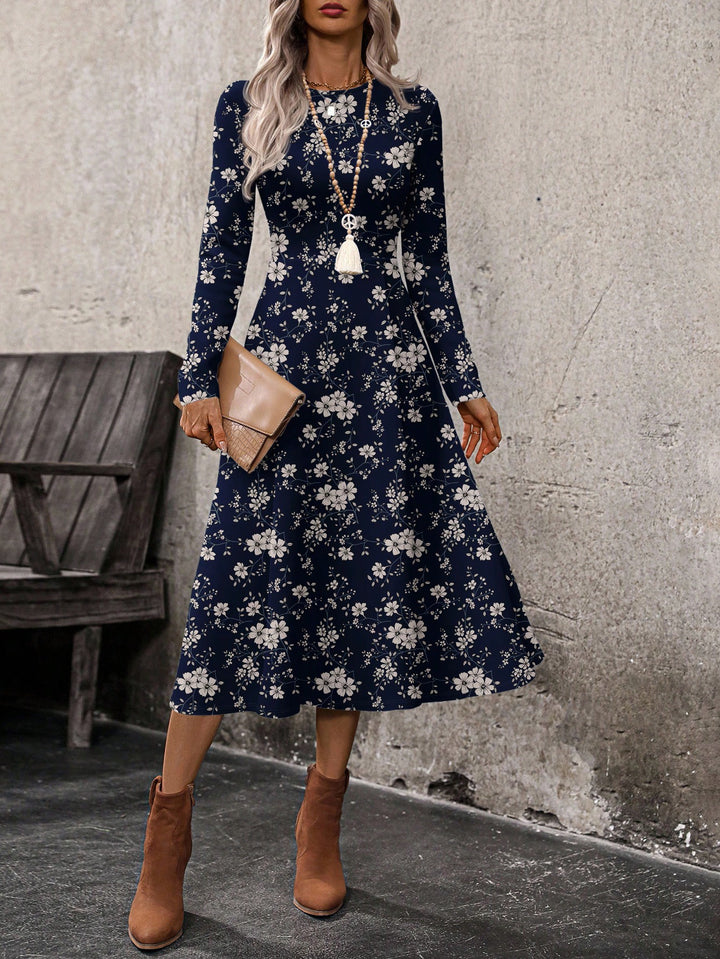 Rochie midi SHEIN, mix culori