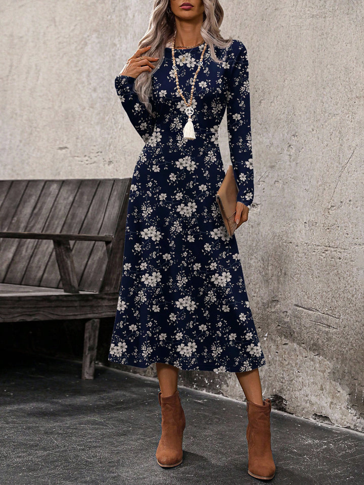 Rochie midi SHEIN, mix culori